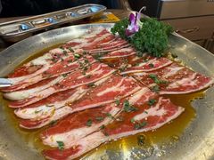 -明洞阿姨·韩式酱蟹烤肉·创意料理(三元桥店)