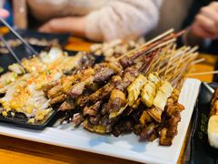 百日羔羊肉串-淄博牧羊村烧烤(福田店)