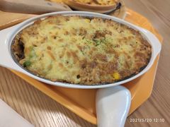 咖喱鸡芝士焗饭-北大家园食堂