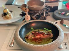 慢煮三文鱼与白豆-翡翠36餐厅(浦东香格里拉店)