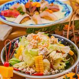 佛山首创！藏在竹筒里的刺身饭～你吃过吗⁉️