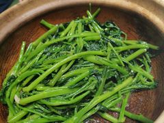 啫啫虾酱空心菜-熠盛粤味(永康路店)