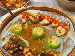 簸箕三色蒸缩骨鱼-顺德佬酒楼·商务宴请·团建·宴会(愉龙店)