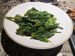豉汁油麦菜-绿茶餐厅(西湖银泰百货店)