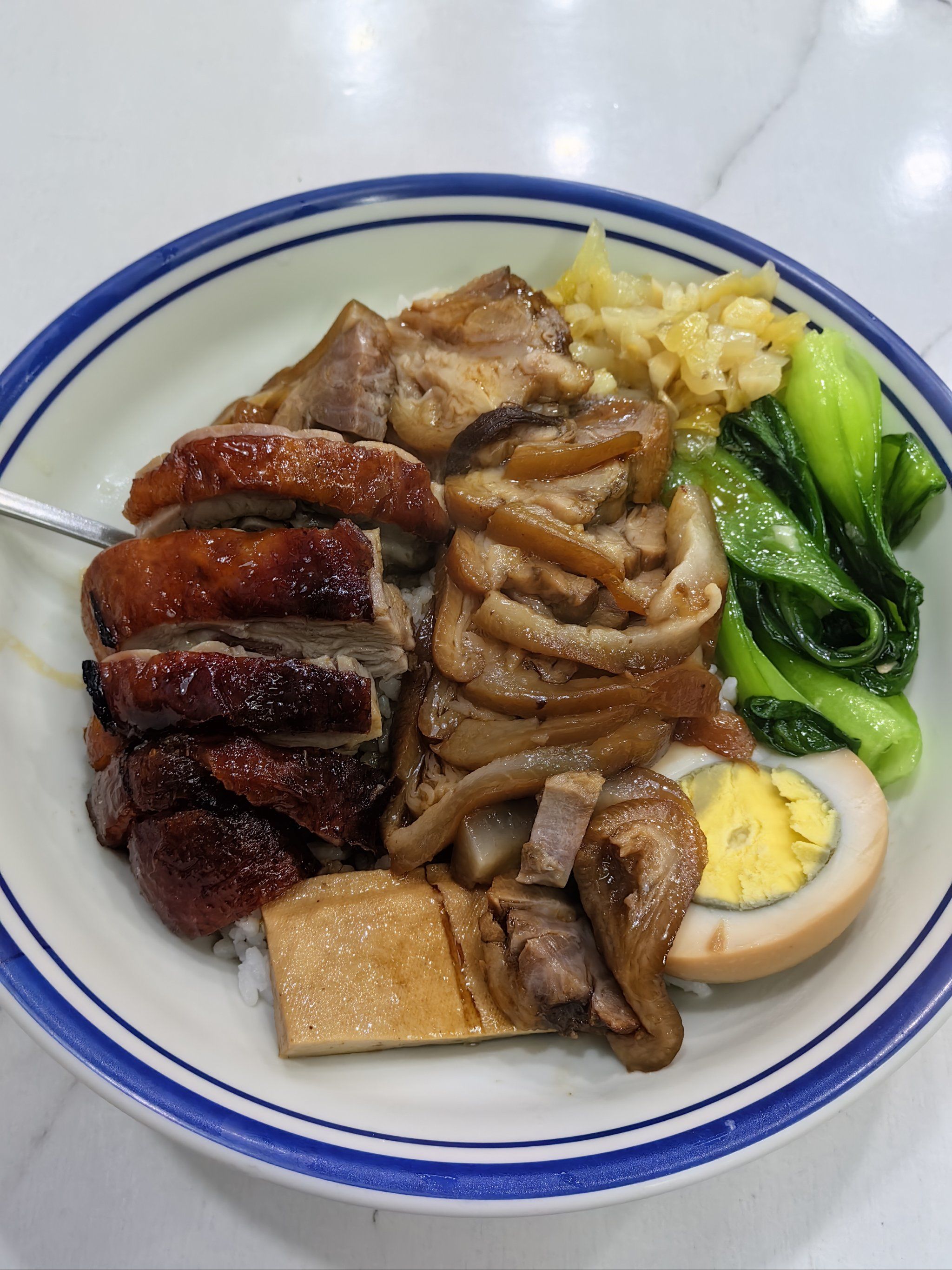 猪脚烧鹅双拼饭你一定要来尝尝!