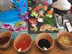 生鱼片-烟台金海岸希尔顿酒店·開自助餐厅