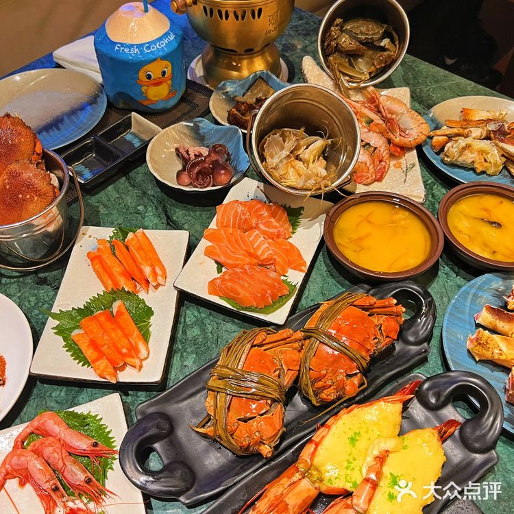 天津海鲜自助天花板❗总要来吃一次嘛