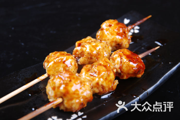 烤鸡肉丸子