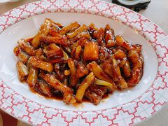 葱烧蹄筋-二泉园老菜馆·百年无锡菜
