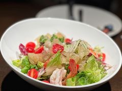 柚子鲜虾沙拉-LUMOS卢莫斯融合料理餐厅