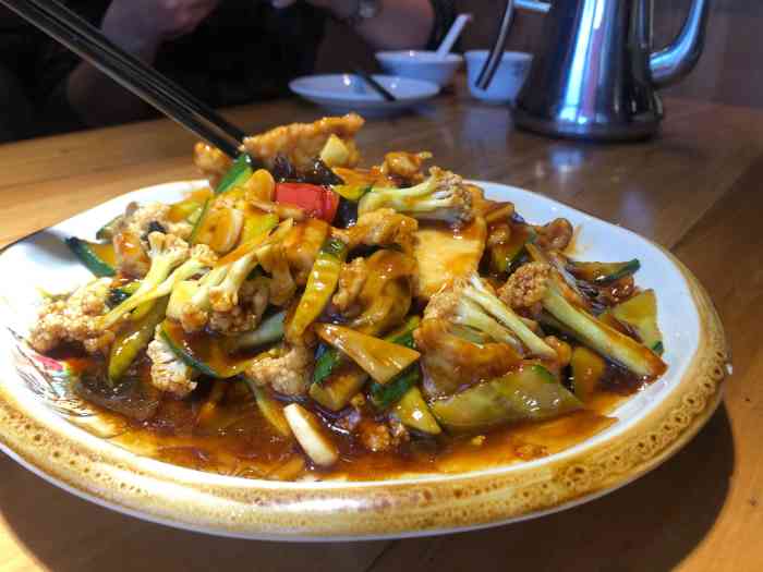 博山菜馆-"[薄荷]环境:这家店就在潘庄大厦边上,位."-大众点评移动版