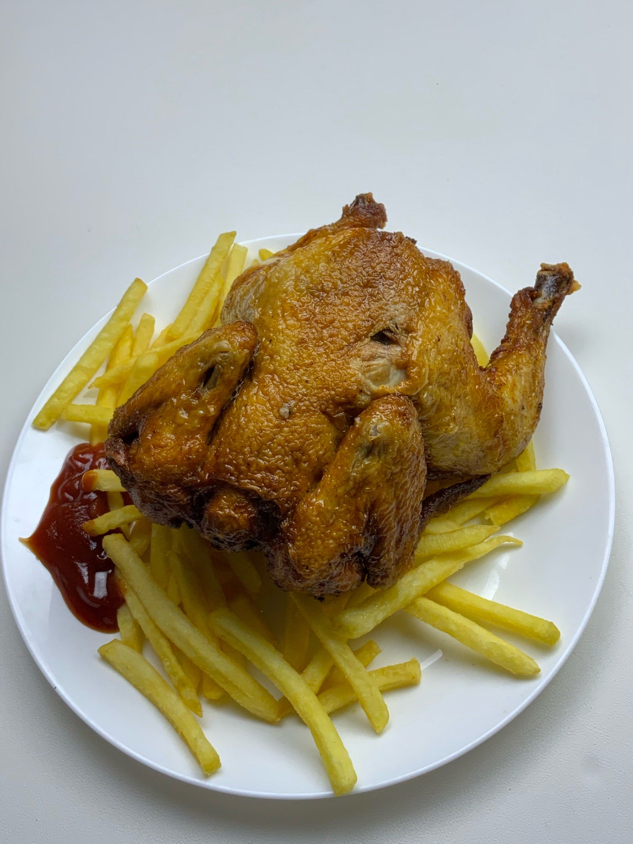 肯德基的炸全鸡🐔最近吃上瘾了