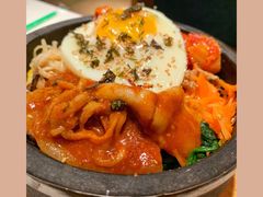 辣白菜五花肉石锅拌饭-七八冷面·延边朝鲜族美食(欢乐谷店)