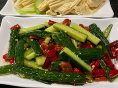 芹菜腐竹-友乐居羊蝎子(西直门店)