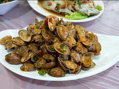 辣炒花蛤-四海鲜渔家菜(黄金海岸店)
