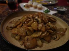 香煎蘑菇土豆片-喀秋莎俄罗斯西餐厅(广州分店)