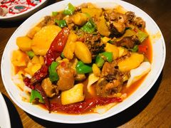 新疆大盘鸡-天山醉美·新疆餐厅(富华里店)