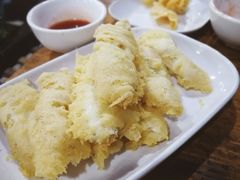 香香脆脆炸鱼肚-章记正宗南岗鱼蛋火锅