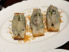 韭菜富贵虾锅贴-杭州西子湖四季酒店·金沙厅