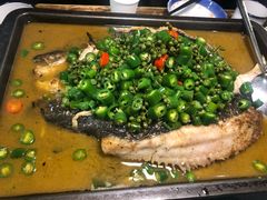-探鱼·鲜青椒爽麻烤鱼(广州花都来又来店)