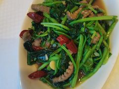 虾爬子炒菠菜-双井轩(双井店)