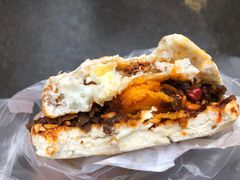 蛋菜夹馍-老马家马蓉蛋菜夹馍·腊牛肉夹馍(回民街店)