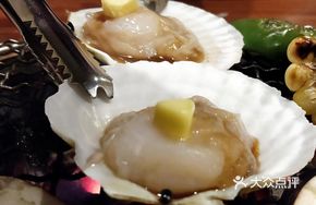 Golden-Braised Large Scallops
