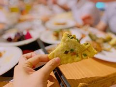 韭菜粉条鸡蛋盒子-汉丽轩韩式自助烤肉(大学城龙湖U城天街A馆店)