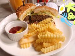 AB芝士牛肉汉堡-about(丹霞庄店)