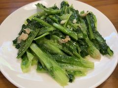 油渣炒油麦菜-老兵牛蹄店(下沙店)