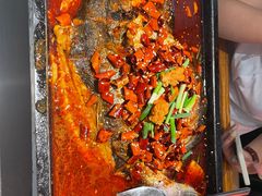 香辣凌波鱼-探鱼·鲜青椒爽麻烤鱼(苏宁广场店)
