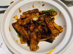 鱼香脆皮茄子煲-八斗鸡·湘土菜(国贸店)