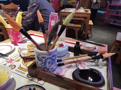 五彩毛笔酥-长安大牌档之西安博物院文化餐厅(中贸店)