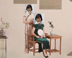 -时光纪亲子全家福照相馆(静安店母女写真父母纪念照)