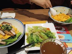 蜜汁叉烧拼油鸡饭-大家乐(广州中华广场店)