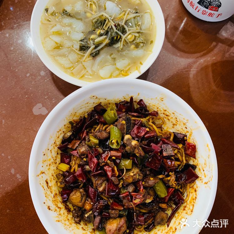 来汉中只吃面皮？宁强美食丨辣子鸡拌面🌶️力推