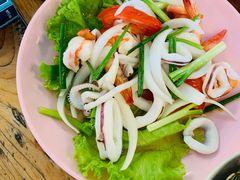 炒鱿鱼-Khwanjai thai food