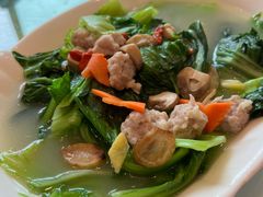 燕麦肉丸浸叶绿素-新兴家喻酒家·羊城名宴(昌岗店)