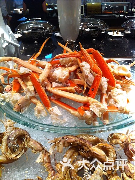 万豪酒店citybistro都会尚膳自助餐(正佳广场店)冰鲜长脚蟹图片 - 第