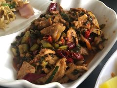 酸菜炒肉-喜洲翰林餐厅(董家百年老宅店)