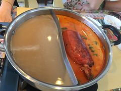 野生羊肚菌锅/招牌大虾冬阴功锅-甘尼仕印度餐厅爵士酒吧(阳春巷店)