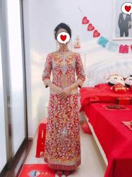 龙凤褂-LOVE SHINE婚纱·红鼎庄龙凤褂·妈妈装定制