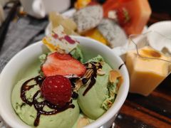 冰淇淋-北京希尔顿逸林酒店-逸轩西餐厅-自助餐厅