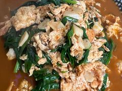 韭菜炒蛋-新疆火焰山餐厅