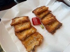 煎鱼骨-果然居酒家 · 顺德园林私房菜