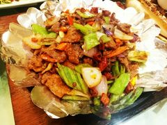 铁板牛肉-粗茶淡饭•陕菜•家常菜