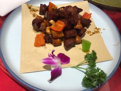 杏鲍茹牛肉粒-西新饭店(城中店)