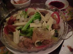烩三鲜ms~-海荣锅贴馆(五味十字店)