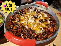 关公水煮斑鱼-水煮三国·川鲁江湖菜(香山店)