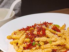芝士椒麻莲藕丝-清水亭湖北菜(大屯DT51店)